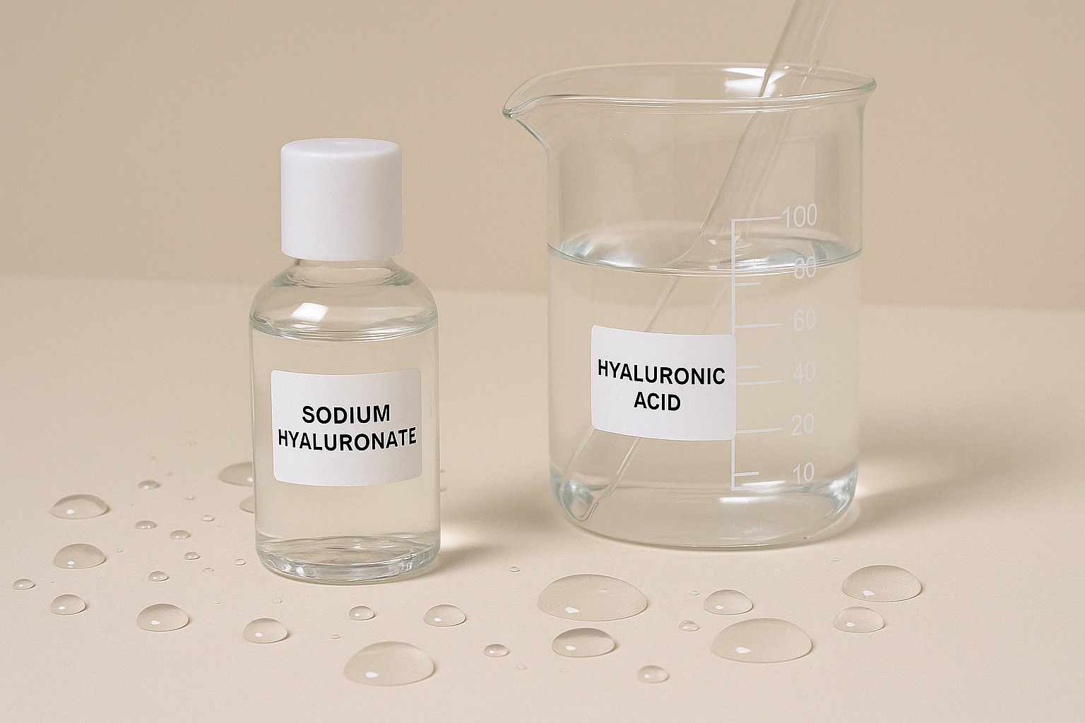 Sodium Hyaluronate vs. Hyaluronsyre: Er det det samme?